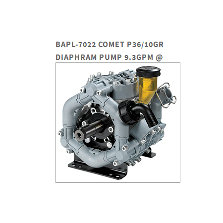 Get into Soft-washing with a COMET P36/10GR DIAPHRAGM PUMP