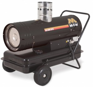 Mi-T-M Portable Heater Kerosene Indirect Ductable - MH-0092-0MIH