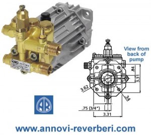 AR (Annovi Reverberi) XJV-E22G24D-F7 Pressure Washer Pump