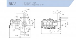 Annovi Reverberi (AR) RKV3.5G30AD-F24 Pressure Washer Pump