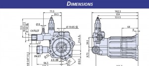 AR Annovi Reverberi Pressure Washer Pump RMV2G25D
