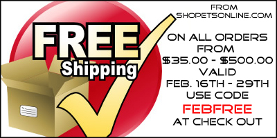Free Shipping $35.00 - $500.00