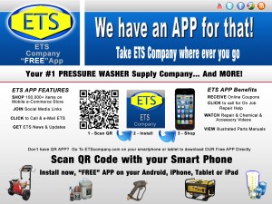 ETS Company...We have an APP for That! - ETS Co. Pressure Washers and More!