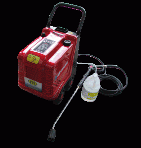 The Zeta 100. New LOW cost, hot water pressure washer