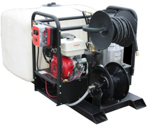 MNEQ-3635EOHGG - 200 Gallon Skid Hot Pressure Washer