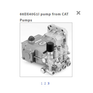 66DX40G1I CAT Pump