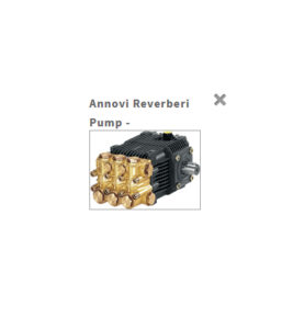 RKA4G30AN pressure washer pump from Annovi Reverberi