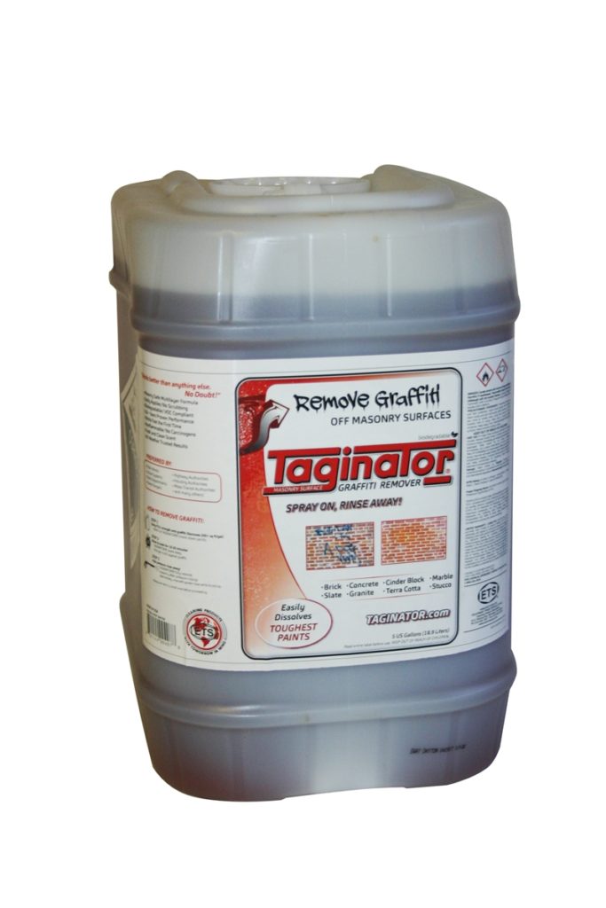 5 Gallon pail of Taginator Graffiti Remover
