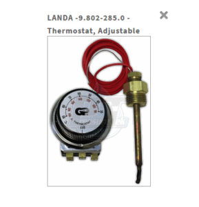 Need a thermostat for your LANDA pressure washer