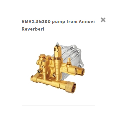 Annovi Reverberi RMV2.5G30D pump
