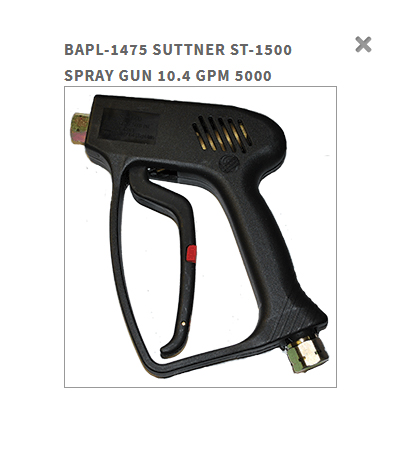 Suttner ST-1500 spray gun