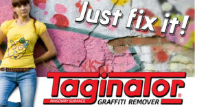 Get Taginator Graffiti Remover to do the job right the first time
