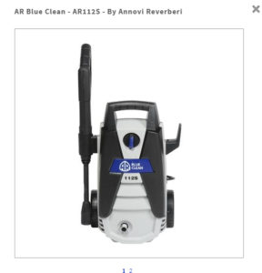 Ar112S power washer from AR Blue Clean