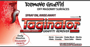 biodegradable graffiti removal spray Taginator
