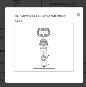 RL Flow-Master Sprayer Pump RLJK-942-722