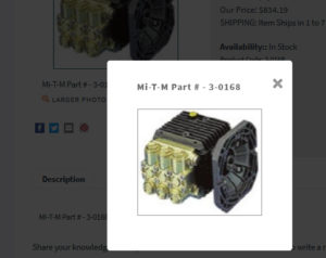 3-0168 Mi-T-M replacement pump