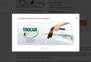 TOUCAN ECO Produces Bleach - for Cleaning